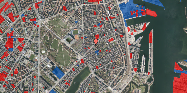 Jordforureningskort på Nordre Frihavnsgade 26, st. 1, 2100 København Ø