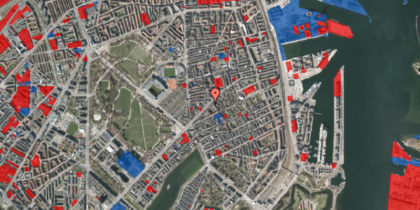 Jordforureningskort på Nordre Frihavnsgade 26, st. 14, 2100 København Ø