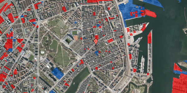 Jordforureningskort på Nordre Frihavnsgade 28, st. th, 2100 København Ø