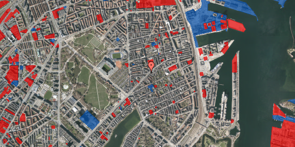 Jordforureningskort på Nordre Frihavnsgade 29, st. , 2100 København Ø