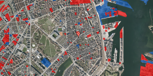 Jordforureningskort på Nordre Frihavnsgade 31, st. 1, 2100 København Ø