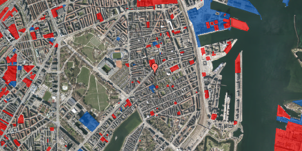 Jordforureningskort på Nordre Frihavnsgade 32A, st. th, 2100 København Ø