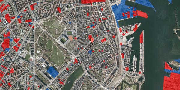 Jordforureningskort på Nordre Frihavnsgade 32B, st. tv, 2100 København Ø