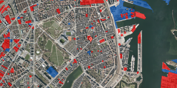 Jordforureningskort på Nordre Frihavnsgade 34, 1. th, 2100 København Ø