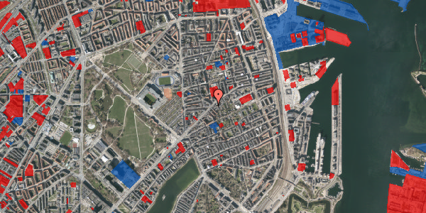 Jordforureningskort på Nordre Frihavnsgade 34, 3. th, 2100 København Ø