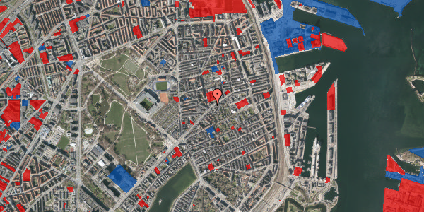 Jordforureningskort på Nordre Frihavnsgade 43, st. 1, 2100 København Ø