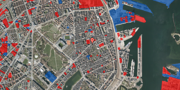 Jordforureningskort på Nordre Frihavnsgade 47, st. tv, 2100 København Ø