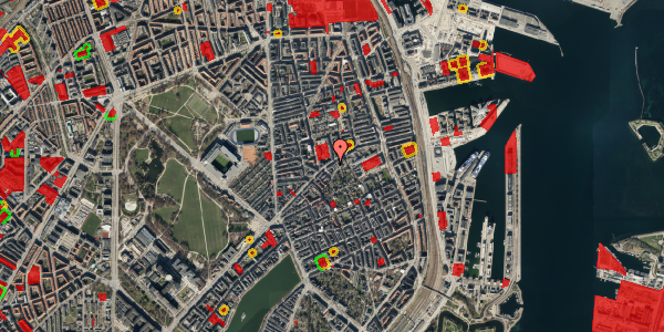 Jordforureningskort på Nordre Frihavnsgade 54, st. 2, 2100 København Ø