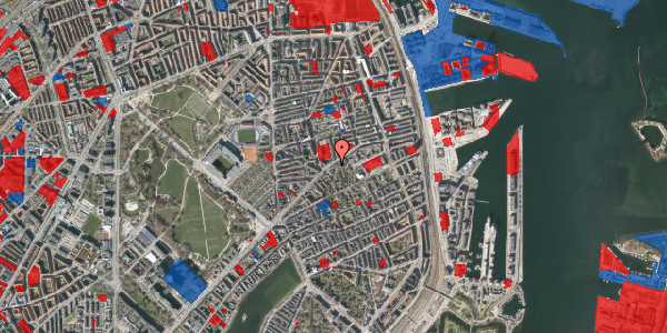 Jordforureningskort på Nordre Frihavnsgade 54, st. 3, 2100 København Ø