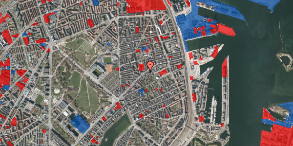 Jordforureningskort på Nordre Frihavnsgade 56, st. , 2100 København Ø
