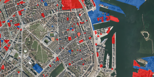 Jordforureningskort på Nordre Frihavnsgade 70, st. , 2100 København Ø