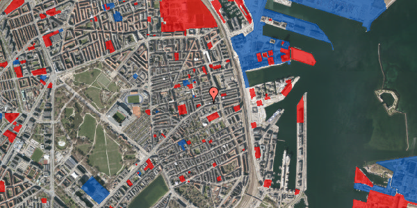 Jordforureningskort på Nordre Frihavnsgade 73, st. th, 2100 København Ø