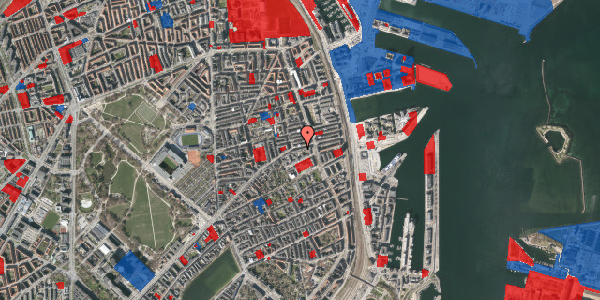 Jordforureningskort på Nordre Frihavnsgade 82, st. 1, 2100 København Ø