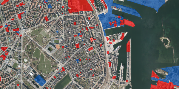 Jordforureningskort på Nordre Frihavnsgade 82, st. 3, 2100 København Ø