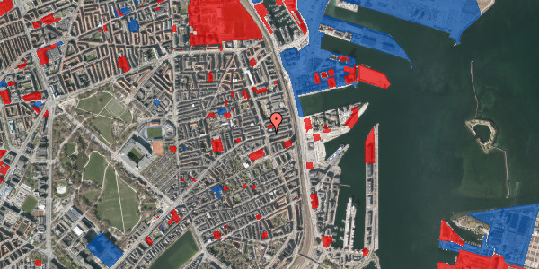 Jordforureningskort på Nordre Frihavnsgade 83, st. 1, 2100 København Ø