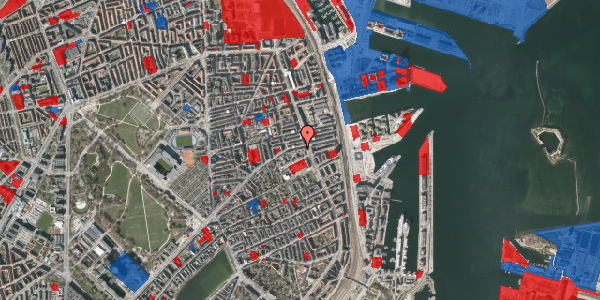 Jordforureningskort på Nordre Frihavnsgade 86, st. 3, 2100 København Ø