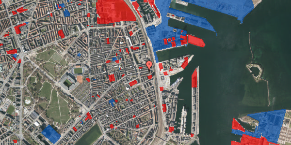 Jordforureningskort på Nordre Frihavnsgade 98, st. , 2100 København Ø