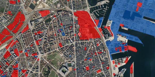 Jordforureningskort på Nyborggade 11B, 9. 320, 2100 København Ø