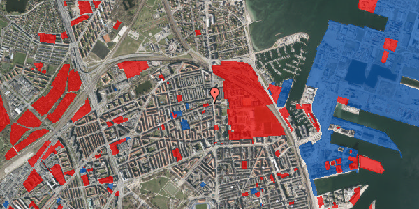 Jordforureningskort på Nygårdsvej 2, 1. th, 2100 København Ø