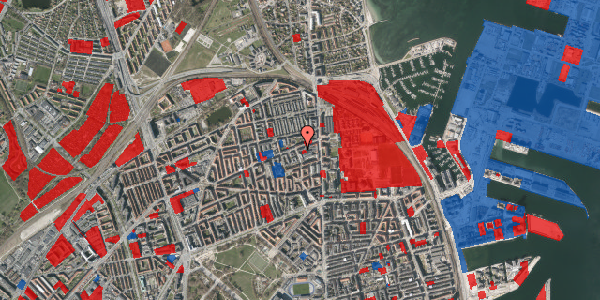 Jordforureningskort på Nygårdsvej 7A, 1. , 2100 København Ø