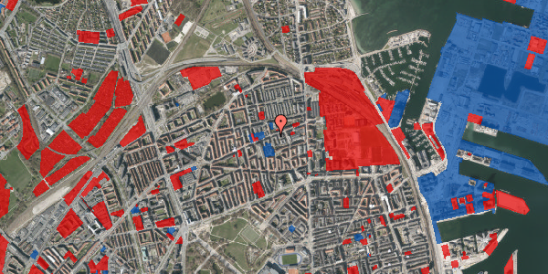 Jordforureningskort på Nygårdsvej 17, st. tv, 2100 København Ø