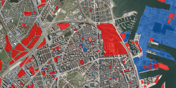 Jordforureningskort på Nygårdsvej 20, st. th, 2100 København Ø