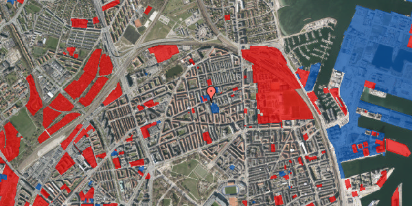 Jordforureningskort på Nygårdsvej 35, st. tv, 2100 København Ø