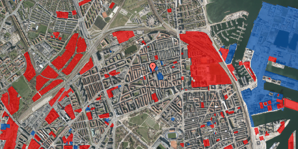 Jordforureningskort på Nygårdsvej 41A, 2. th, 2100 København Ø