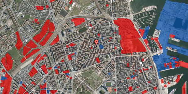 Jordforureningskort på Nygårdsvej 41D, st. th, 2100 København Ø