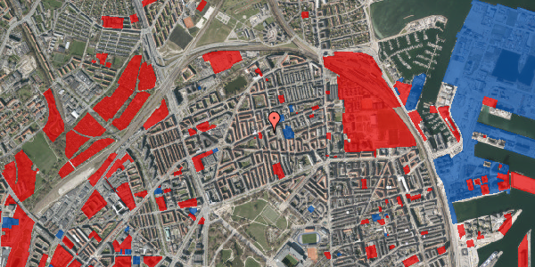 Jordforureningskort på Nygårdsvej 41D, 3. tv, 2100 København Ø