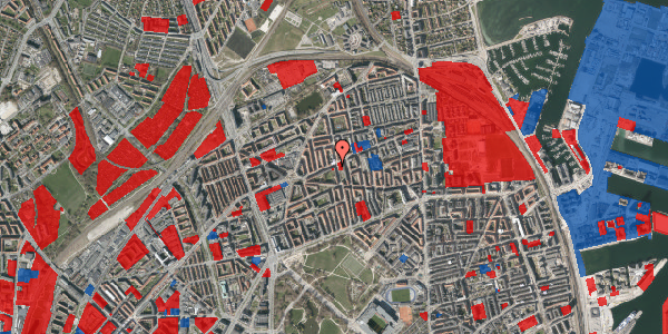 Jordforureningskort på Nygårdsvej 47A, st. , 2100 København Ø