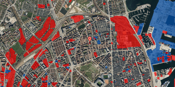 Jordforureningskort på Nygårdsvej 47B, st. tv, 2100 København Ø