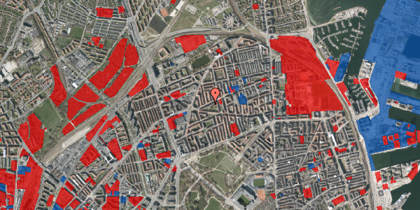 Jordforureningskort på Nygårdsvej 51B, 5. th, 2100 København Ø