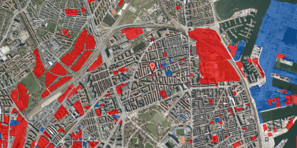 Jordforureningskort på Nygårdsvej 52, st. th, 2100 København Ø