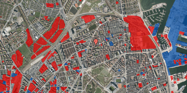 Jordforureningskort på Nygårdsvej 58, st. th, 2100 København Ø