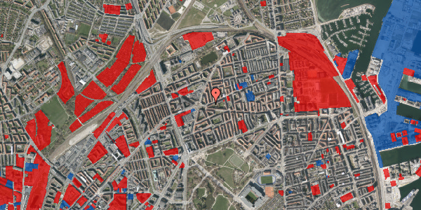 Jordforureningskort på Nygårdsvej 61, st. th, 2100 København Ø