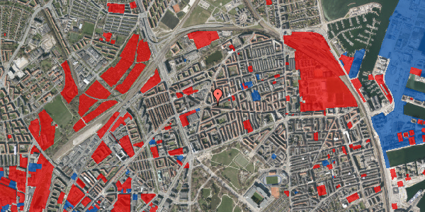 Jordforureningskort på Nygårdsvej 65, st. tv, 2100 København Ø