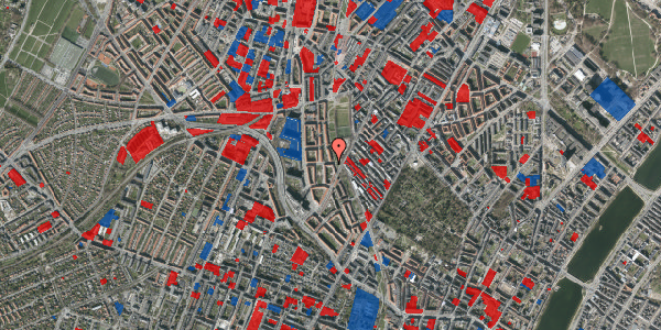 Jordforureningskort på Nærumgade 1, 1. tv, 2200 København N