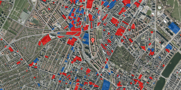 Jordforureningskort på Nærumgade 22, 1. tv, 2200 København N