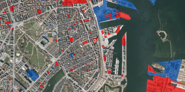 Jordforureningskort på Næstvedgade 15, 1. mf, 2100 København Ø