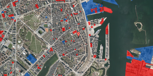 Jordforureningskort på Næstvedgade 16, 3. th, 2100 København Ø