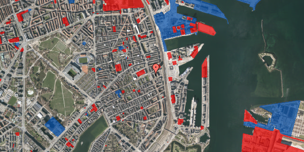 Jordforureningskort på Næstvedgade 21, 1. tv, 2100 København Ø