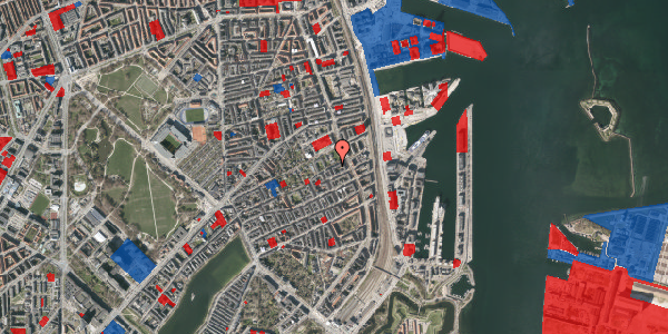 Jordforureningskort på Næstvedgade 22, 5. th, 2100 København Ø