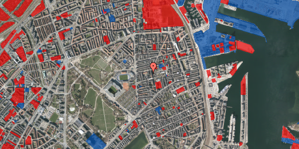 Jordforureningskort på Nøjsomhedsvej 18, 4. th, 2100 København Ø