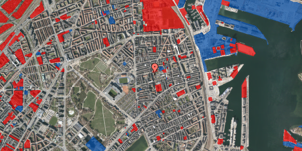 Jordforureningskort på Nøjsomhedsvej 20, 1. th, 2100 København Ø