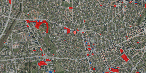 Jordforureningskort på Nørager Plads 10, 2720 Vanløse