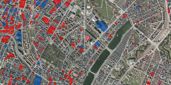 Jordforureningskort på Nørre Allé 8, st. 105, 2200 København N