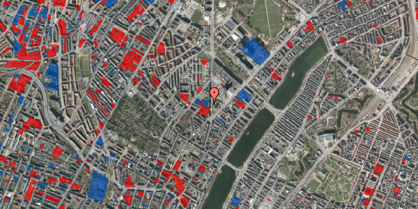 Jordforureningskort på Nørre Allé 11A, 5. , 2200 København N