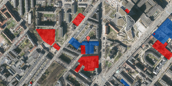 Jordforureningskort på Nørre Allé 13F, 3. th, 2200 København N