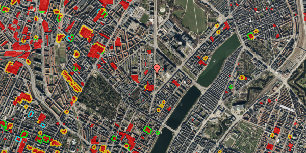 Jordforureningskort på Nørre Allé 17B, 4. th, 2200 København N